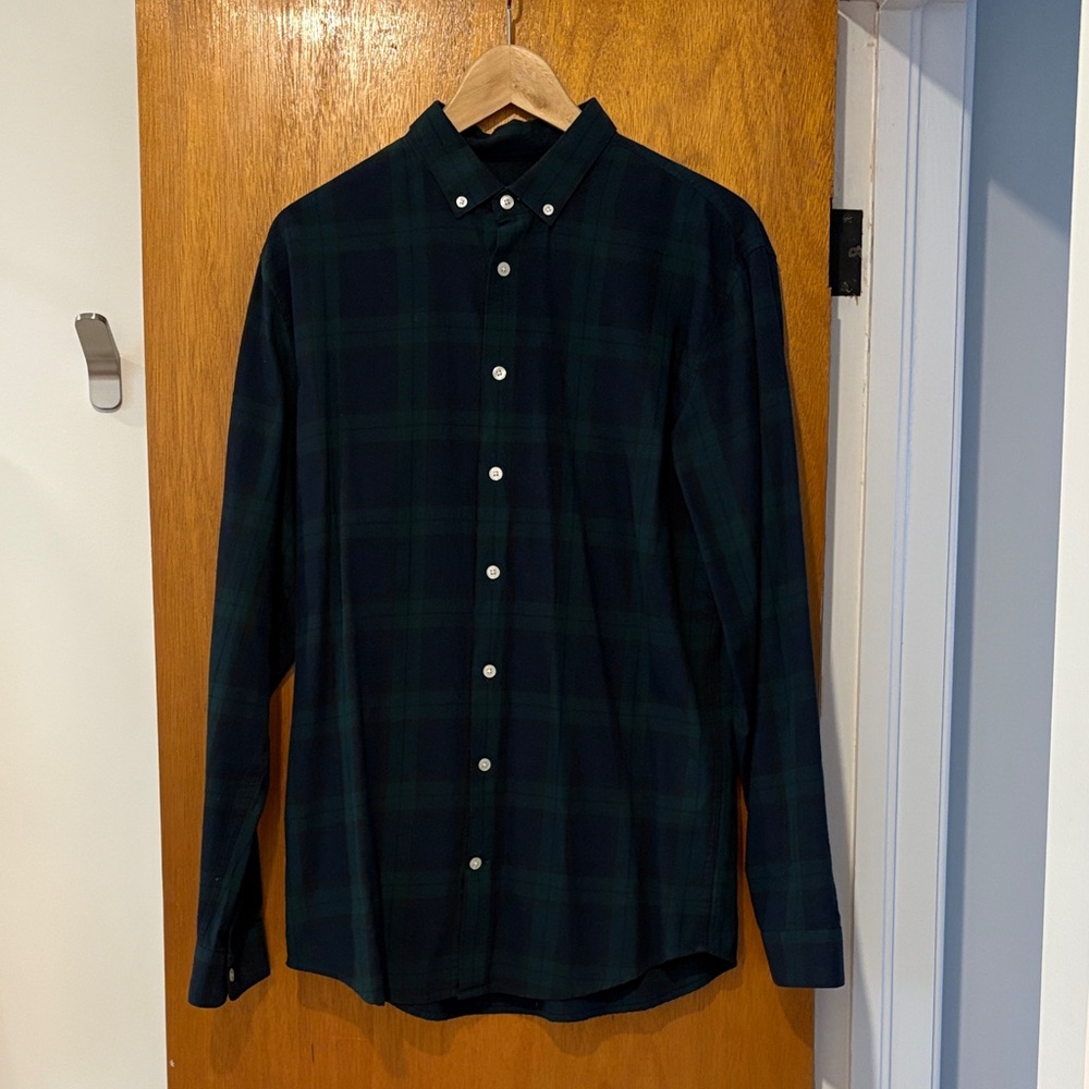 Plaid button up